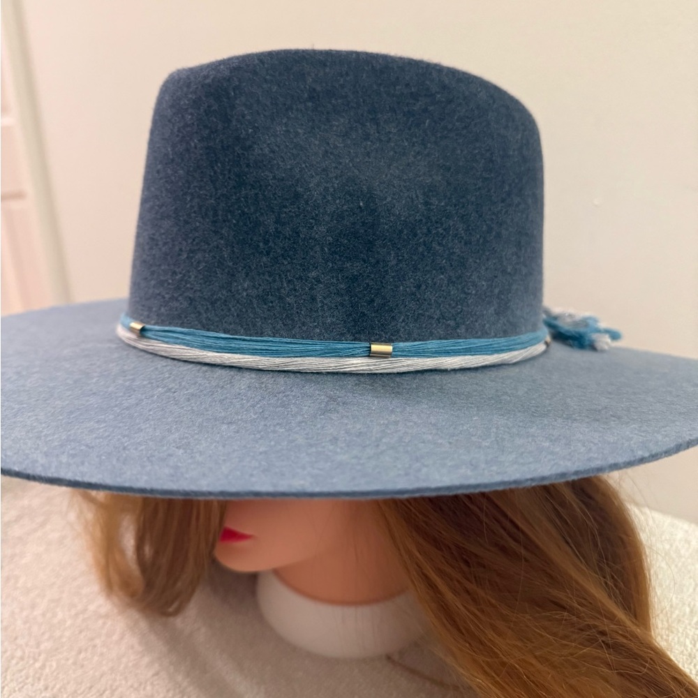 Goorin Bros Wide Brim Ombre Wool Fedora Cowboy Hat